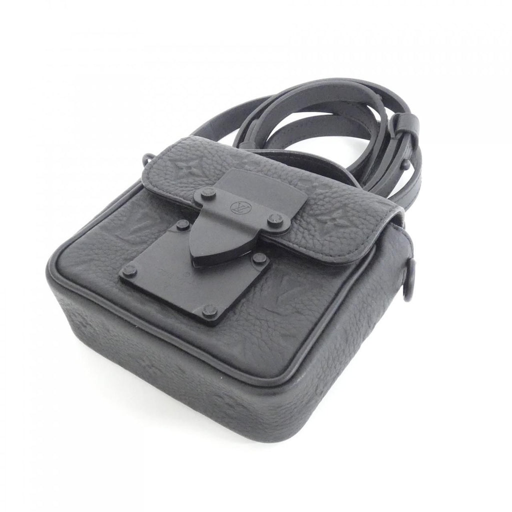 Louis Vuitton Taurillon Monogram Pico S-lock Shoulder Bag Black — view 3