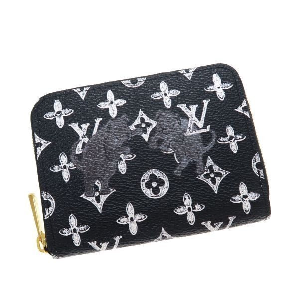 Louis Vuitton Monogram Catgram Zippy Coin Purse