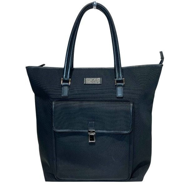 Gucci GG Supreme Nylon Leather Tote