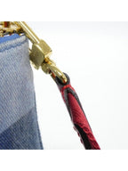 Louis Vuitton Denim Monogram Multi Pochette Accessory Shoulder Bag
