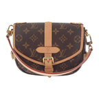 Louis Vuitton Saumur BB Monogram Shoulder Bag Handbag 2-Way