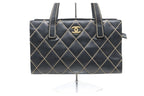 Chanel Wild Stitch GD Leather Handbag