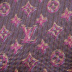 Louis Vuitton LV Pop Shawl Black Blue Yellow Purple — view 4