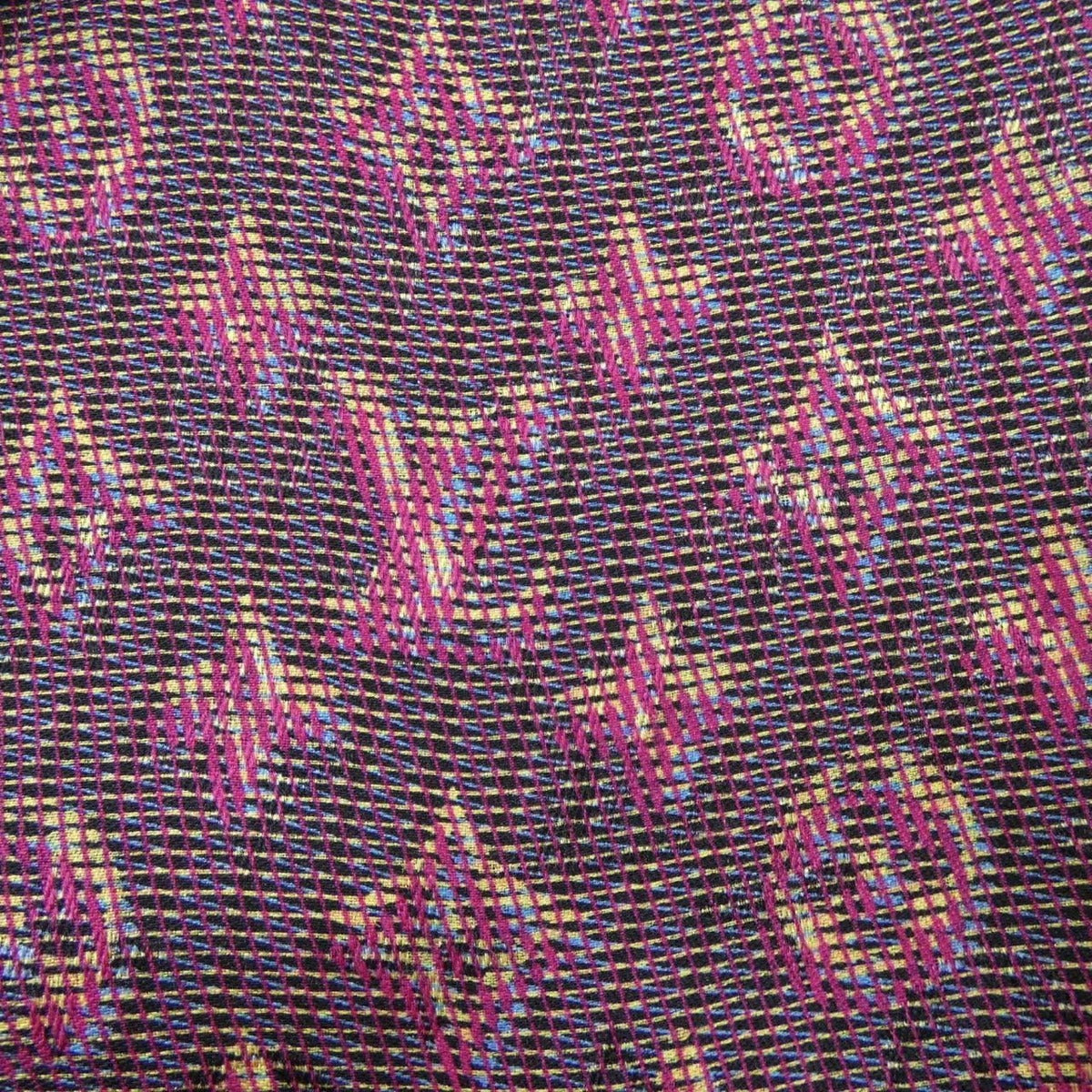 Louis Vuitton LV Pop Shawl Black Blue Yellow Purple — view 4