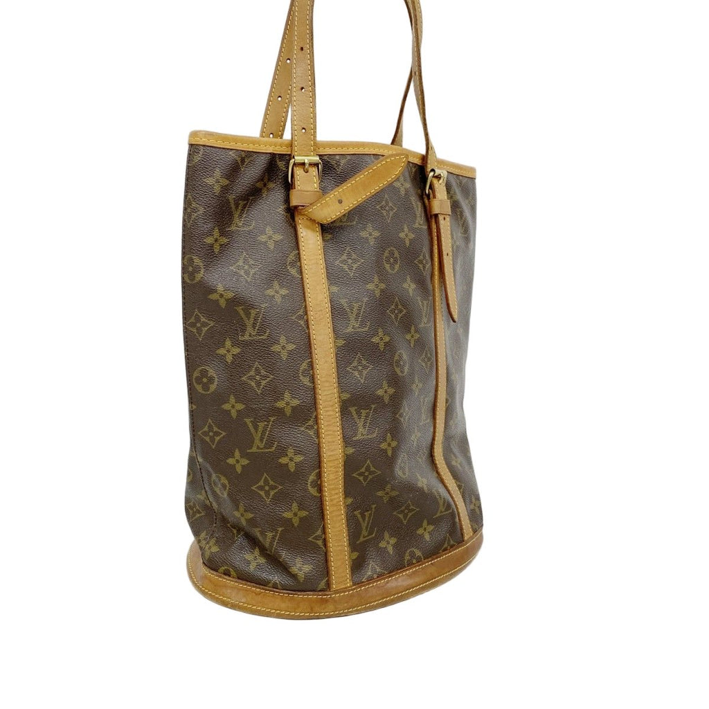 Louis Vuitton Tote Monogram Bucket GM Brown — view 2