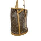 Louis Vuitton Tote Monogram Bucket GM Brown — view 2