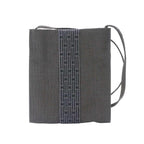 Hermes Her Line Pochette Shoulder Bag Canvas Gray Herline