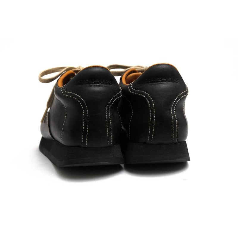 Hermes Shoes Sneakers Low Cut Women Leather Black Quick — view 3