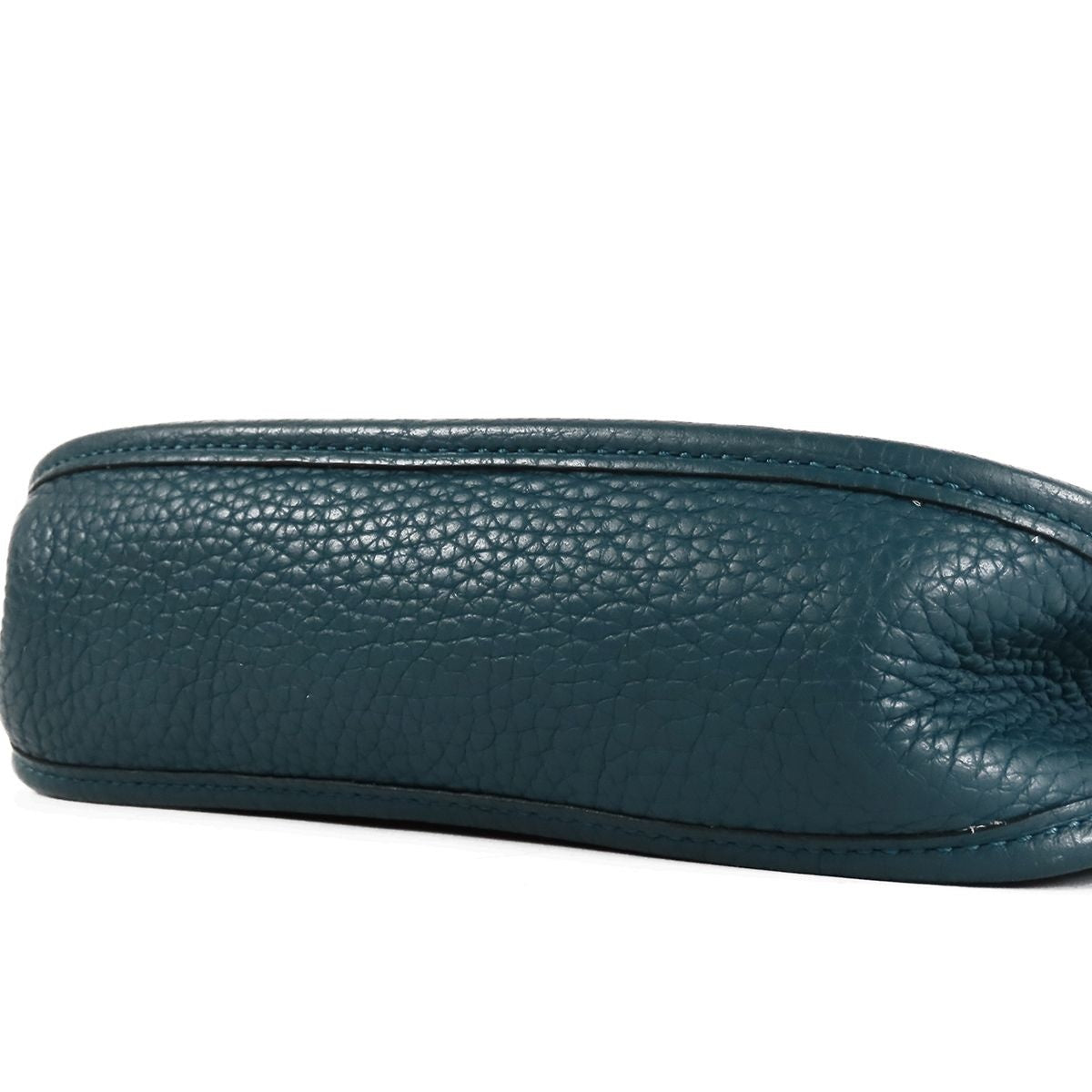 Hermes Evelyne TPM Amazon Col Vert Silver Taurillon Shoulder Bag — view 3