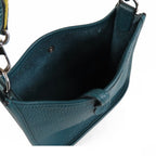 Hermes Evelyne TPM Amazon Col Vert Silver Taurillon Shoulder Bag — view 5