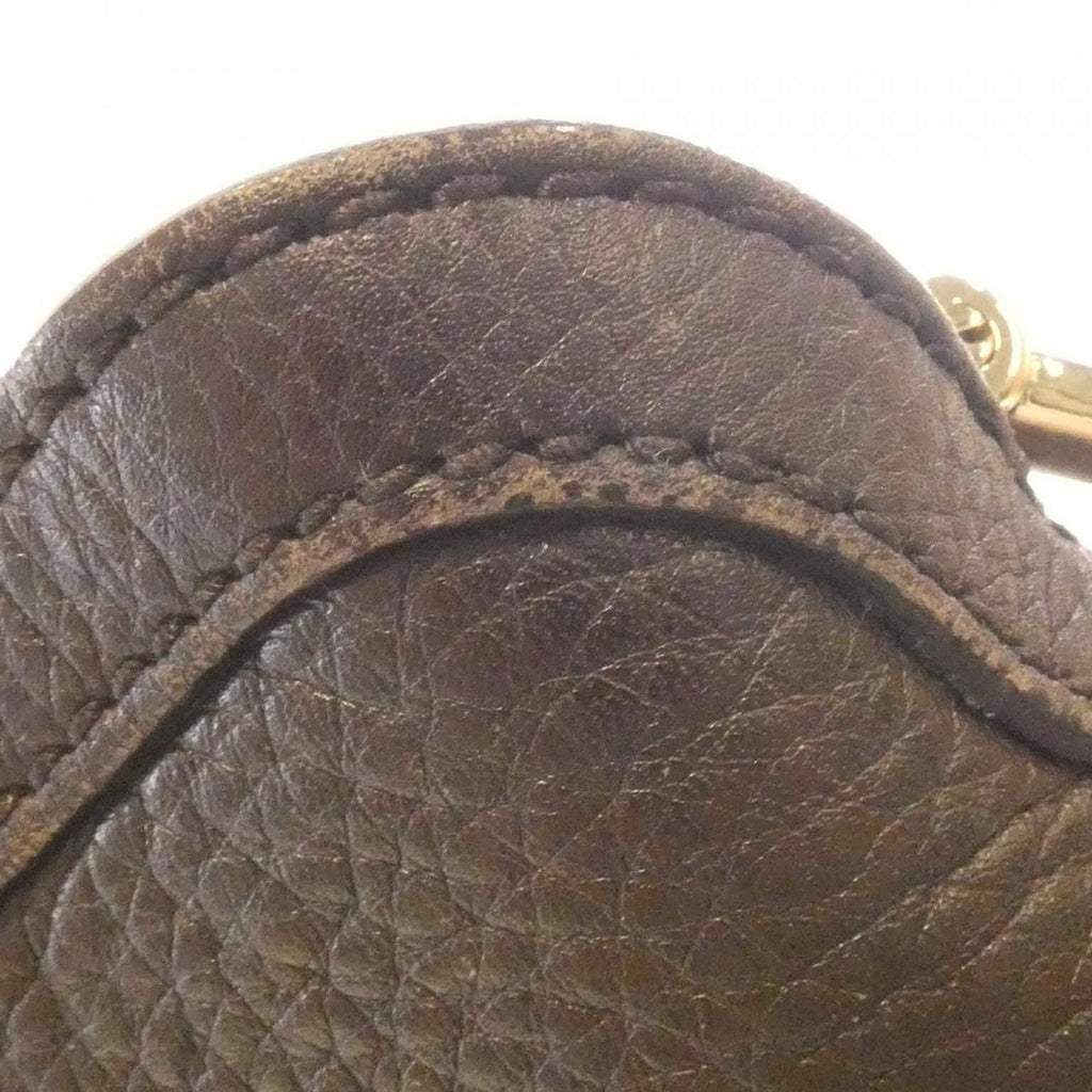 Gucci Shoulder Bag Leather Brown — view 3