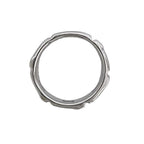 Gucci Square Ring Silver Jp17 ag 925 S Rank — view 5
