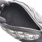 Dior Waist Bag Scarab Black Navy Canvas Leather Beige — view 3