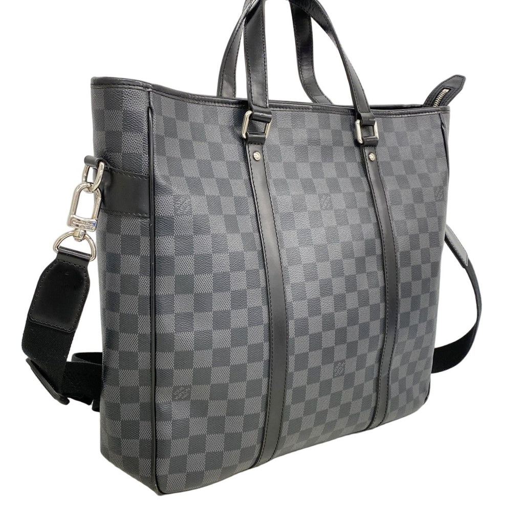Louis Vuitton Tote Damier Graphite Tadao Black 2-Way — view 2