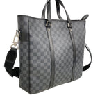 Louis Vuitton Tote Damier Graphite Tadao Black 2-Way — view 2
