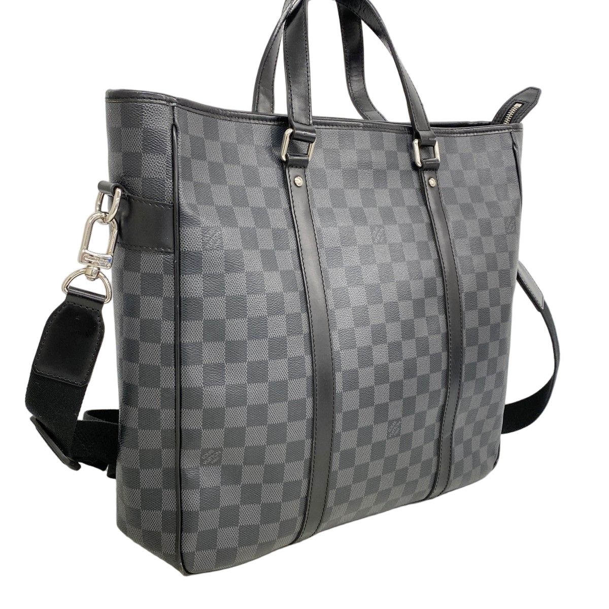Louis Vuitton Tote Damier Graphite Tadao Black 2-Way — view 2