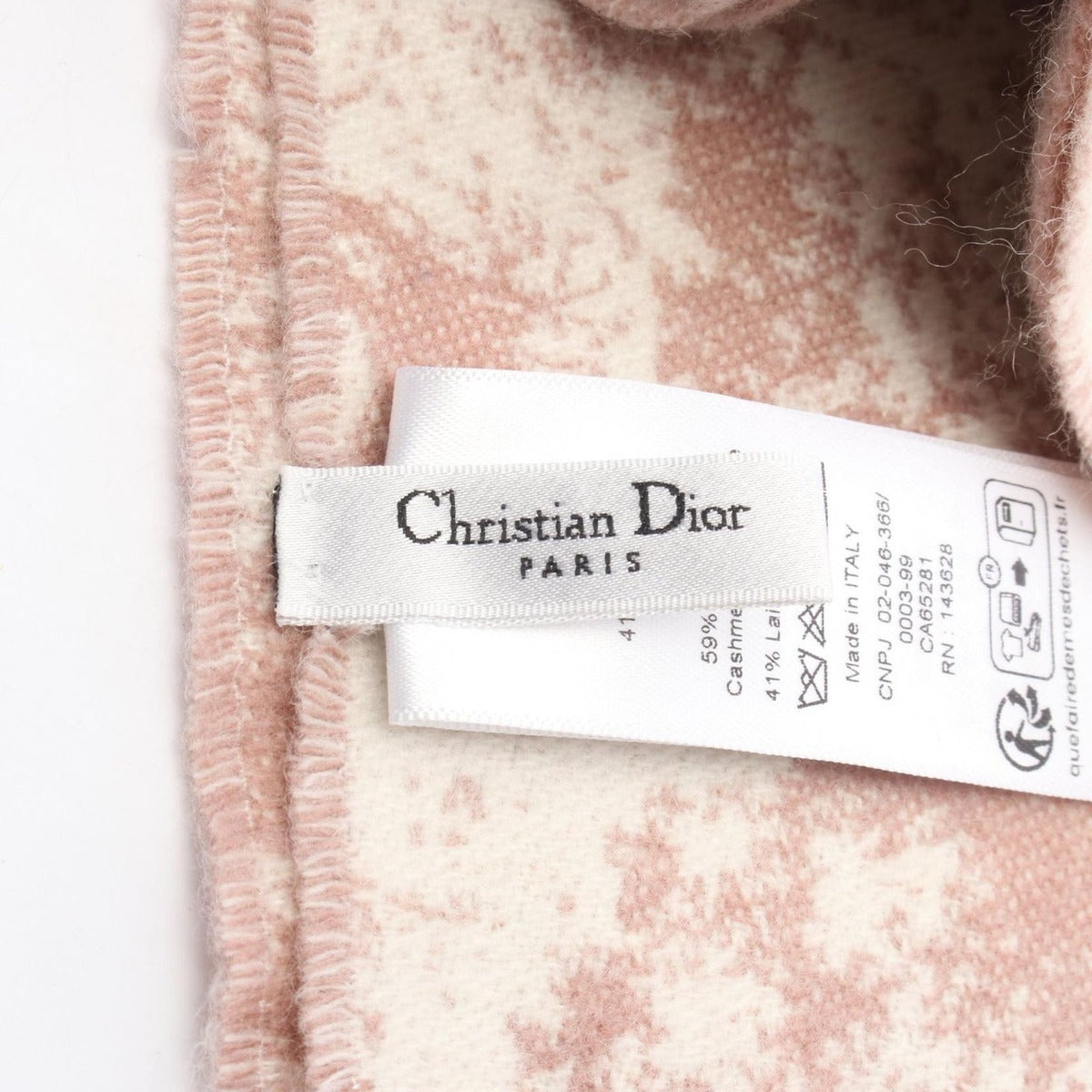 Dior Scarf Toile de Jouy Sauvage Wool — view 2