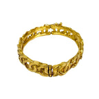 Chanel and Comment Vintage CC Logo Bracelet Bangle — view 6