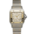 Cartier Santos Galbee SM Anniversary Limited Watch Date YG Automatic Winding