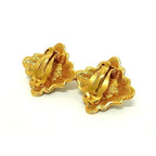 Chanel Coco Mark Gold Metal Faux Pearl Clip-on — view 2