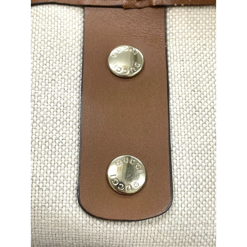 Gucci GG Supreme Tote Bag Brown — view 3