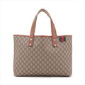 Gucci GG Supreme Tote Bag Brown