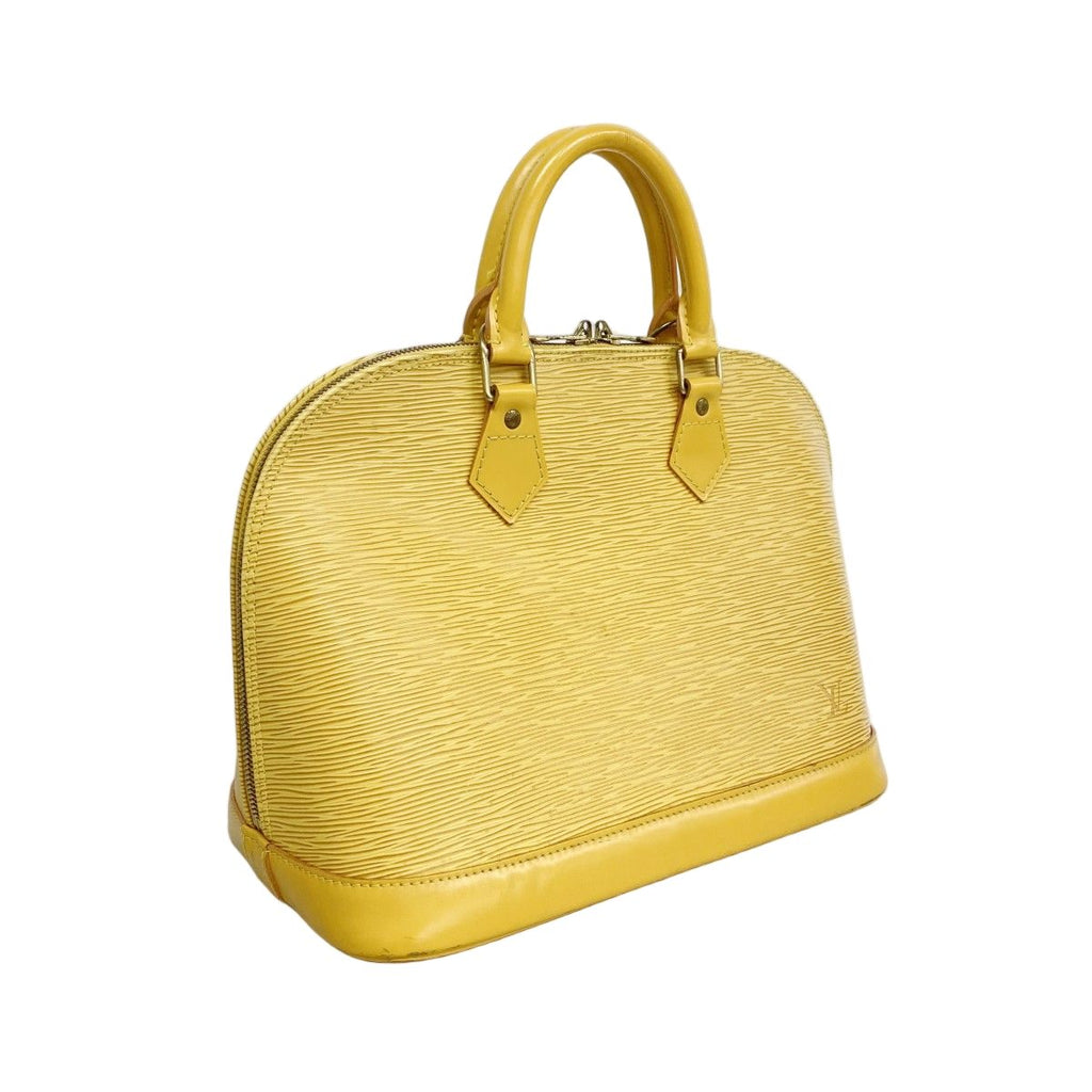 Louis Vuitton Handbag Epi Alma Jaune — view 2