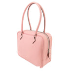 Hermes Mini Plume 20 Rose Sakura Silver Swift Handbag — view 2
