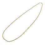 Christian Dior GP CD Logo Long Necklace Women Gold — view 2