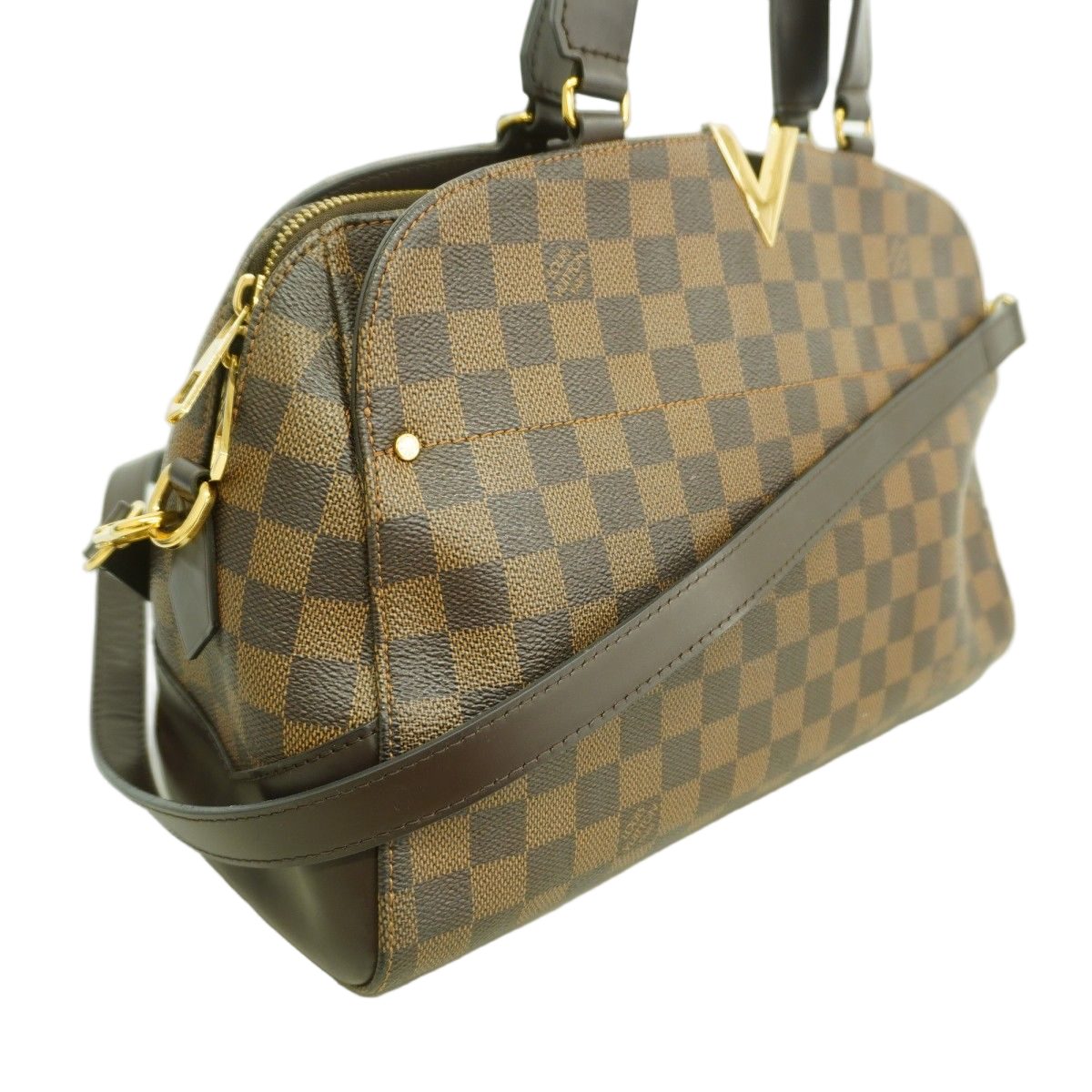 Louis Vuitton Handbag Damier Kensington Bowling Ebene 2-Way — view 2