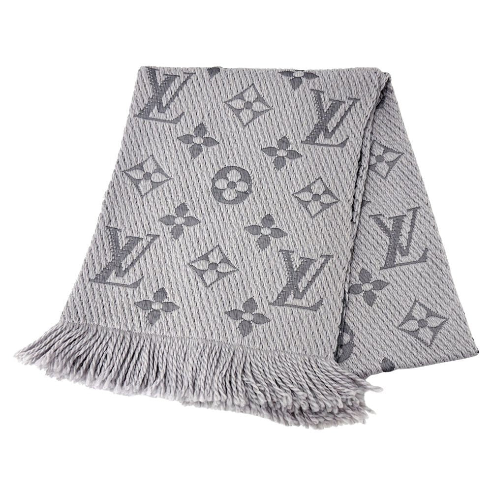 Louis Vuitton Muffler Stole Monogram Wool Escharp Logomania Scarf