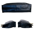 Authentic CHANEL Jumbo XL Shopping Tote Timeless Classic Black Lambskin Vintage — view 7