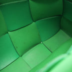 Bottega Veneta Shoulder Bag Cassette Crossbody Maxi Intrecciato Green — view 6