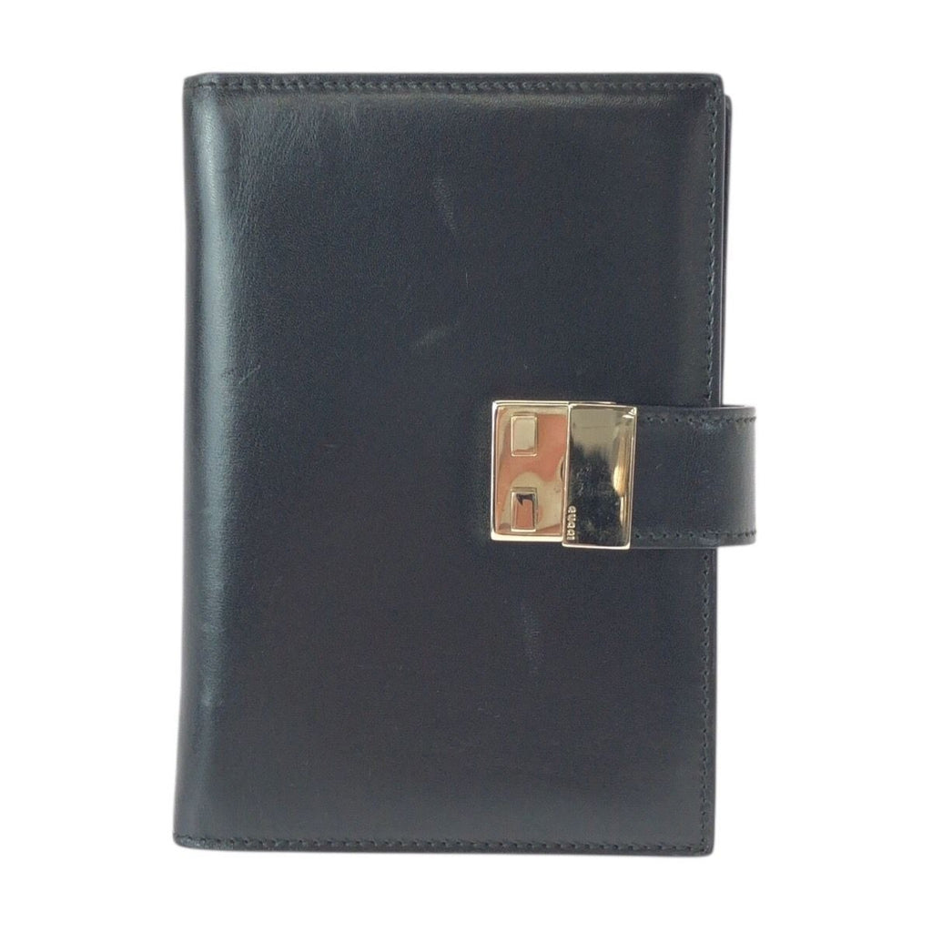 Gucci Black Silver Leather 031 Notebook Cover
