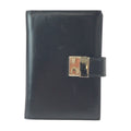 Gucci Black Silver Leather 031 Notebook Cover