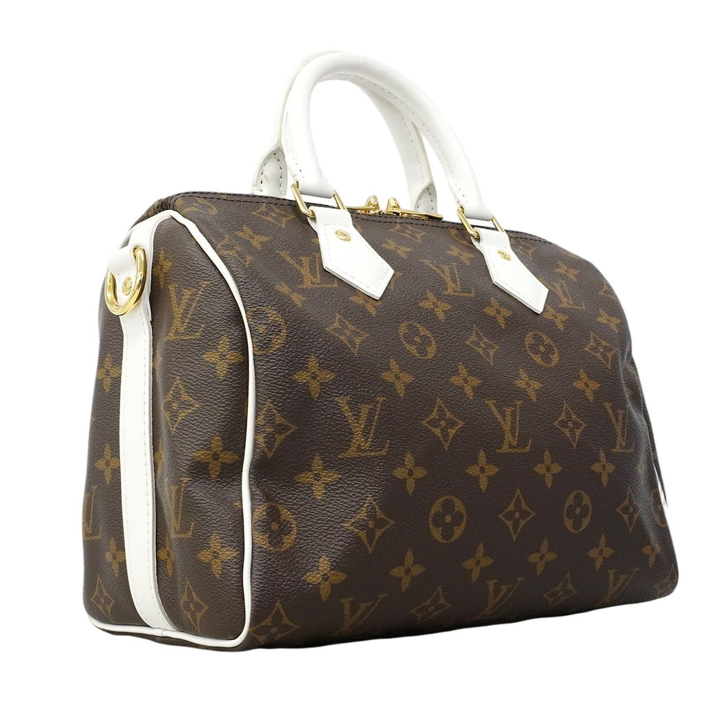 Louis Vuitton Handbag Monogram Speedy Bandouliere 25 Brown 2-Way — view 2