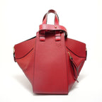 Loewe Handbag Hammock Leather Red