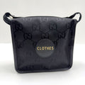 Gucci Off the Grid Travel Pouch Nylon Leather Black