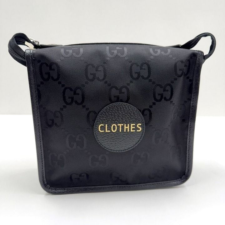 Gucci Off the Grid Travel Pouch Nylon Leather Black
