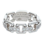 Louis Vuitton Bag Chain Attraction Pave Diamond Ring 49 No 10