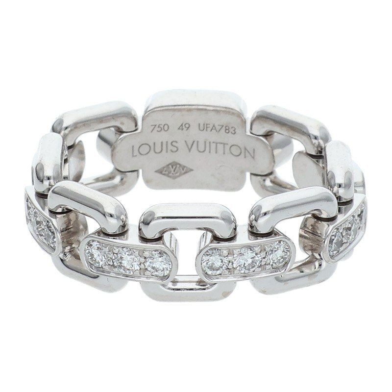 Louis Vuitton Bag Chain Attraction Pave Diamond Ring 49 No 10 — view 6