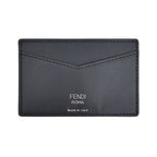 Fendi Card Case Business Holder Zucca Black 7 Ar911 Accessories