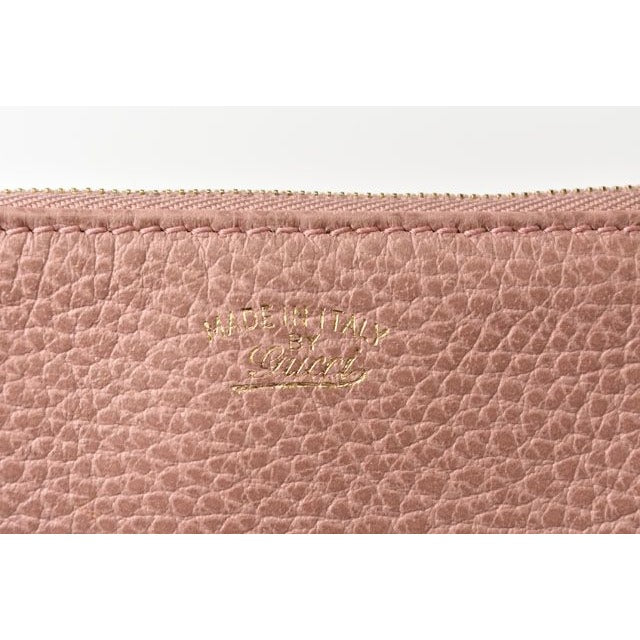 Gucci Key Case Coin Small Purse Ring Swing Leather Light — view 2