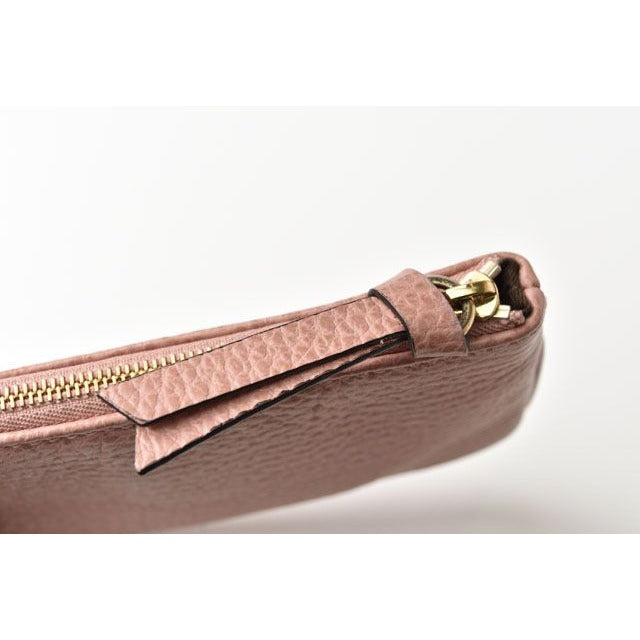 Gucci Key Case Coin Small Purse Ring Swing Leather Light — view 4