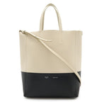 Celine Vertical Cabas Small Tote Bag 2-Way Shoulder Crossbody Bicolor — view 2