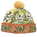 Dior 413 Mb06 At744 Cashmere Mohair Knit Cap with Pom Poms