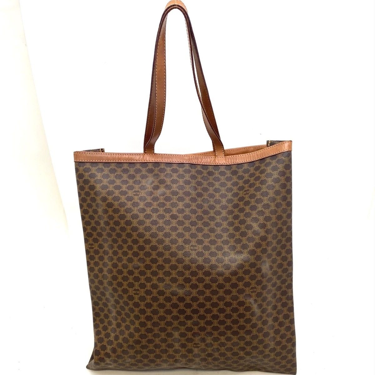 Celine Tote Macadam Business A4 Vertical Document Travel — view 2