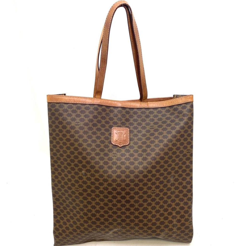 Celine Tote Macadam Business A4 Vertical Document Travel