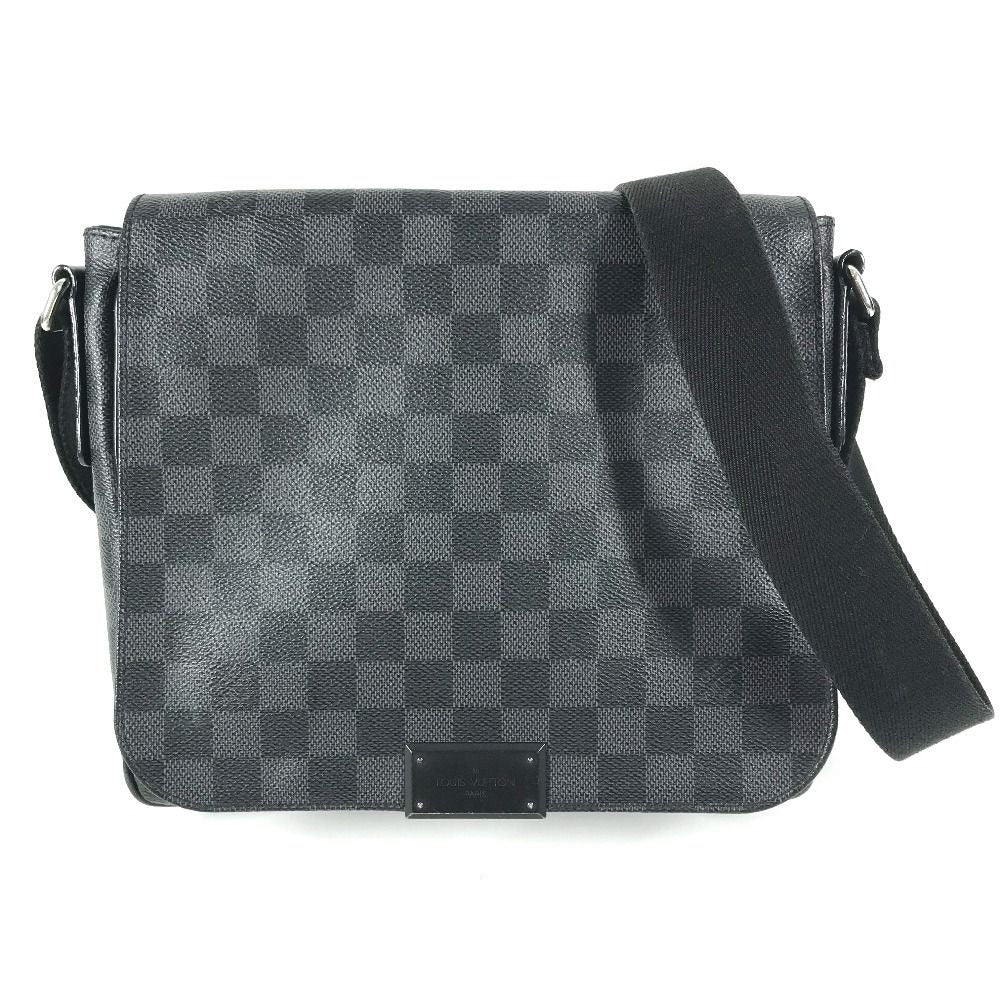 Louis Vuitton Shoulder Bag District PM Damier Graphite