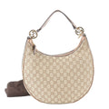 Gucci GG Twins Leather Shoulder Bag Tote
